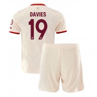 Bayern Munich Alphonso Davies #19 Tredje Dräkt Barn 2024-25 Kortärmad (+ Korta byxor)